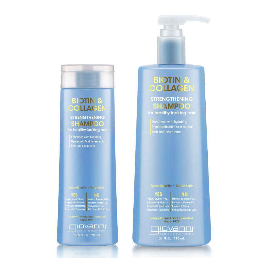 GC-Biotin & Collagen Strengthening Shampoo - 399ml